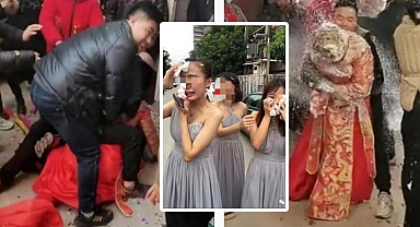 Sosyal medyayı çileden çıkaran düğün! 'Bir koca buna nasıl katlanır?'