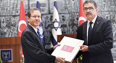 Türkiye İsrail Büyükelçisi Herzog’a güven mektubu sundu