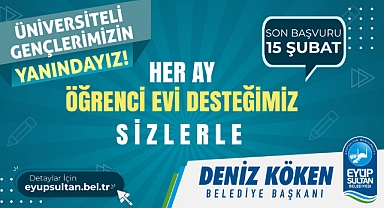 Üniversiteli gençlere öğrenci evi destek paketi