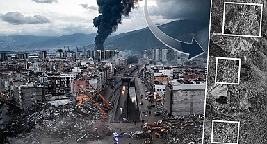 100 yılın en büyük felaketi... Uydular yıkımı görüntüledi