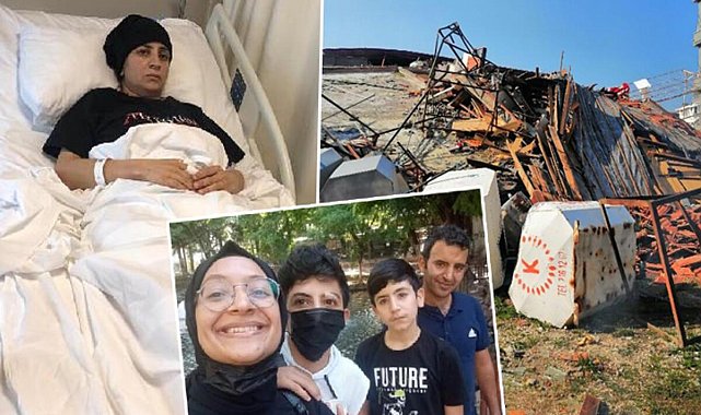 40 saat enkaz altında kaldı! 'Eşim ve 2 oğlum yanımda hayatını kaybetti, tek isteğim kızım bulunsun'