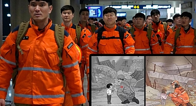 73 yıl geçse de Türkiye'nin yaptıklarını unutmadılar! Ağlatan çizim...