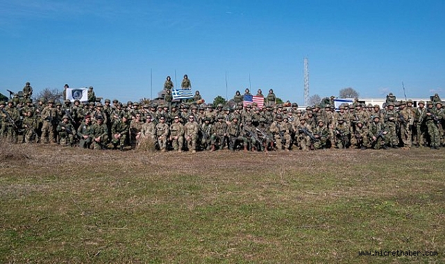 ABD, İsrail ve Yunanistan Türkiye Sınırı Yakınlarında Askeri Tatbikat Yapıyor