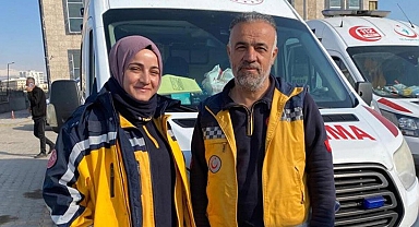 Adıyaman'da baba-kız depremde hayat kurtarmak için mücadele verdi