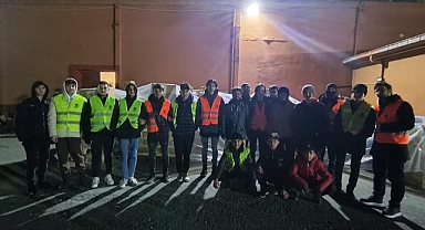 Anadolu Gençlik Derneği (AGD) ve Milli Gençlik Vakfı (MGV) deprem bölgelerinde sahada