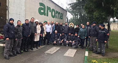 Aroma deprem bölgelerine destek vermeye devam ediyor 