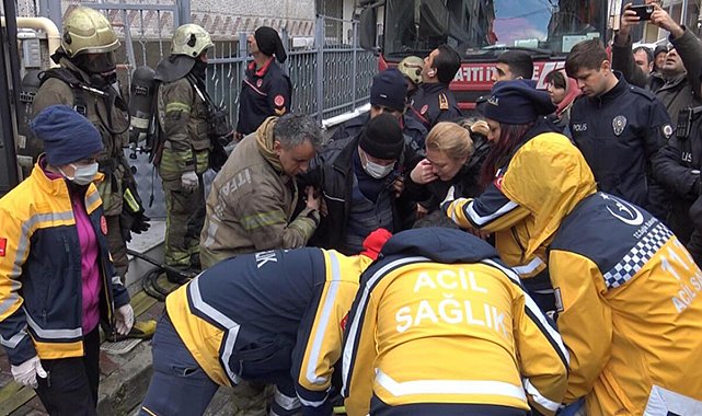 Avcılar'da yangında can pazarı: 11 kişi kurtarıldı