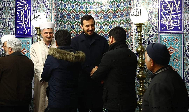 Bağcılar Belediye Başkanı Abdullah Özdemir Miraç kandili kutlama mesajı