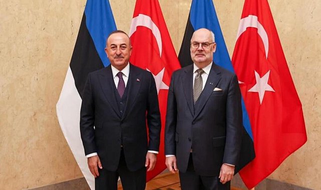 Bakan Çavuşoğlu'nun Estonya'daki temasları devam ediyor