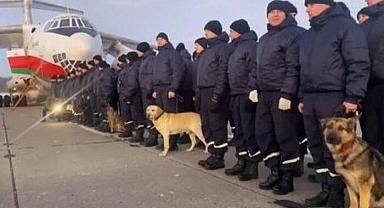 Belarus'tan ikinci arama kurtarma ekibi Türkiye'ye geldi