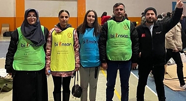 Bi İnsan Derneği,Deprem Bölgesinde Depremzedenin Yanında