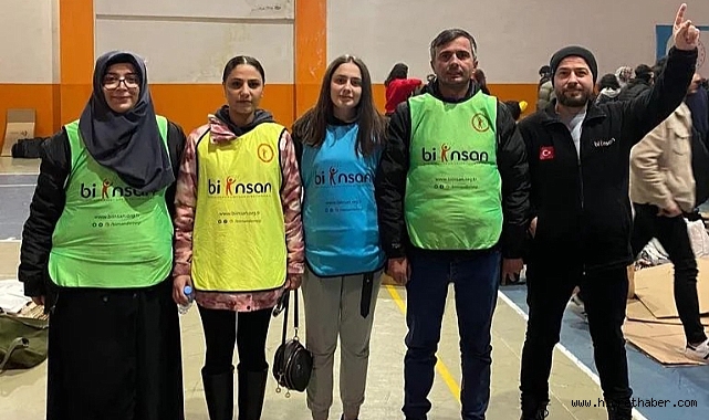 Bi İnsan Derneği,Deprem Bölgesinde Depremzedenin Yanında