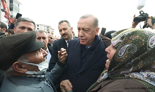 CUMHURBAŞKANI ERDOĞAN, MÜSİAD KONTEYNER KENTİNİ ZİYARET ETTİ