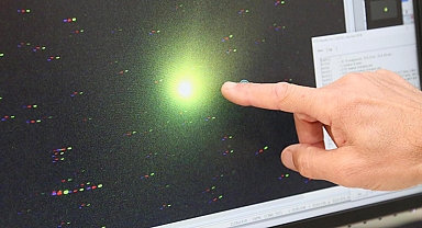 Dünya'ya yakın geçen kuyruklu yıldız Antalya'dan görüntülendi