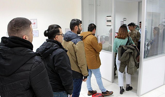 Edirne'de asker, polis ve jandarmadan kan bağışı seferberliği