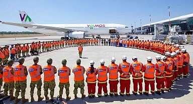 El Salvador’dan Türkiye’ye 100'ü aşkın arama kurtarma personeli gönderildi