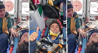 Enkaz altından 69'uncu saatte çıkarıldı, ilk isteği bu oldu... Sosyal medyanın konuştuğu video