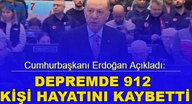 Erdoğan hayatını kaybedenlerin sayısını açıkladı