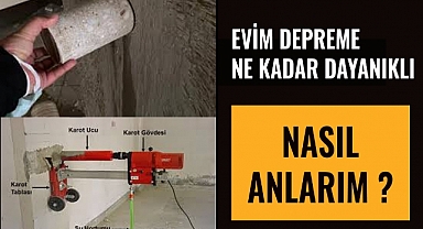 Evin depreme karşı güvenli olduğu nasıl anlaşılır? 