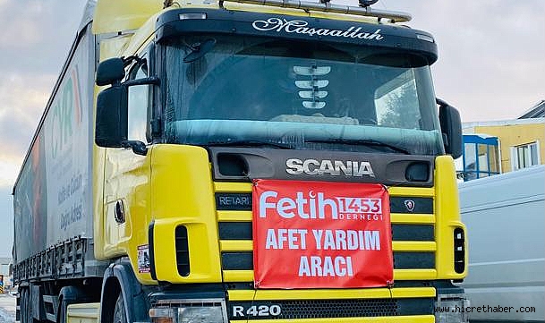 Fetih 1453 Derneği Demprem Bölgesine Aralıksız Yardımları Ulaştırıyor