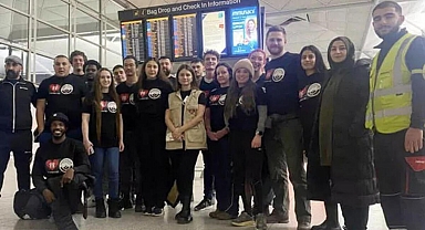 Gönüllü İngiliz paramedikler yardım için Kahramanmaraş’ta