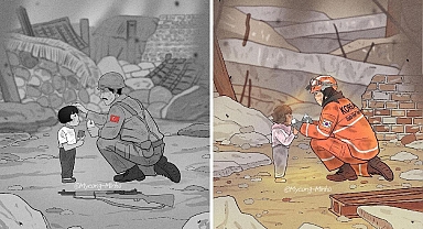 Güney Koreli çizerden anlamlı paylaşım