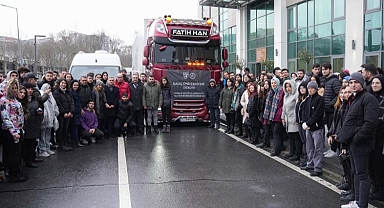 Haliç de deprem bölgesi için seferber oldu