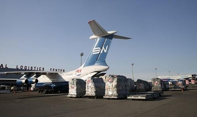 Haydar Aliyev Vakfı’ndan Türkiye'deki depremzedelere 105 tonluk insani yardım