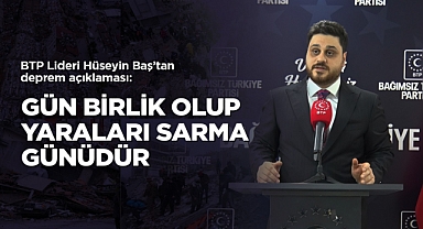 Hüseyin Baş: Gün birlik olma, beraber olup yaraları sarma günü 