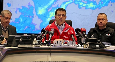 İBB Başkanı Ekrem İmamoğlu kar hazırlıkları hakkında bilgi verdi