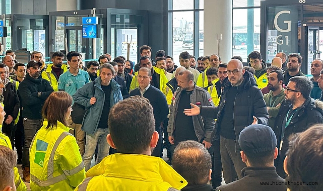İGA İstanbul Havalimanı Çalışanları Deprem Bölgelerine Gitmek İçin Gönüllü Oldu