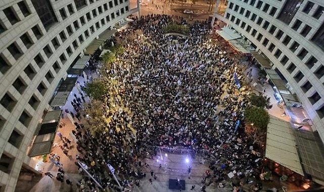 İsrail'de hükümet protestoları devam ediyor! 'Yanlış nesle düştünüz'