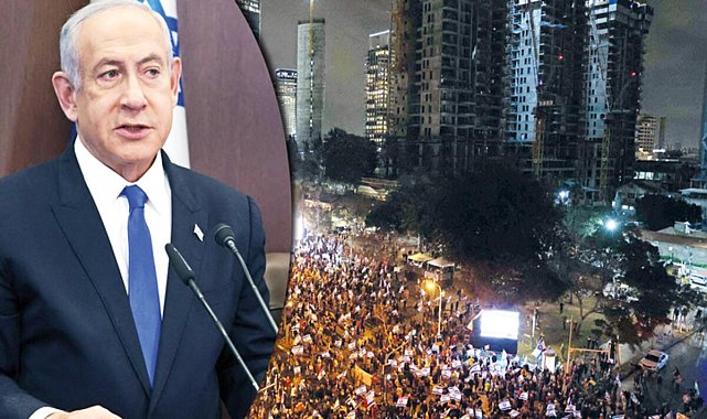 İsrail’de Netanyahu karşıtları gösteri yaptı