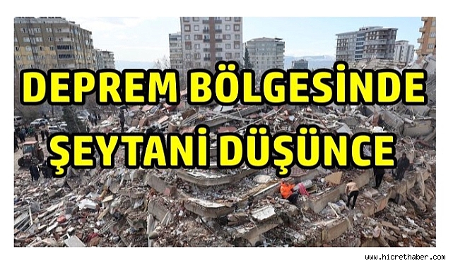 İstihbarat alındı, hainlerin deprem bölgesindeki şeytani planı deşifre oldu!