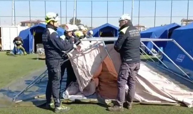 İtalya’dan gelen sahra hastanesi kısa sürede Antakya’da hizmete girecek