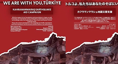 Japonya'daki Türk sivil toplum kuruluşlarından deprem bölgesine destek