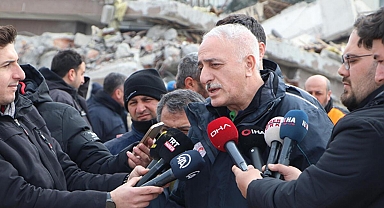 Karahan: Enkazın çevreye zarar vermeden kaldırılmasına çalışılıyor