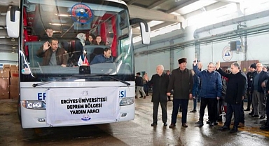 Kayseri ERÜ yara sarıyor