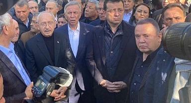 Kemal Kılıçdaroğlu deprem bölgesinde! Ekrem İmamoğlu ve Mansur Yavaş eşlik etti