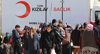 Kızılay Mobil Sağlık Ekiplerinin Lokasyonları Güncellendi