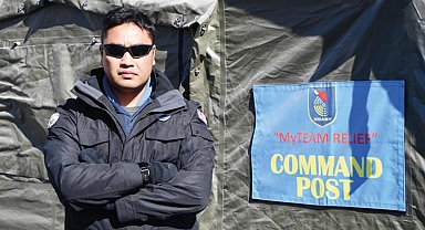 Malezyalı ekip 140 kişi ile sahada