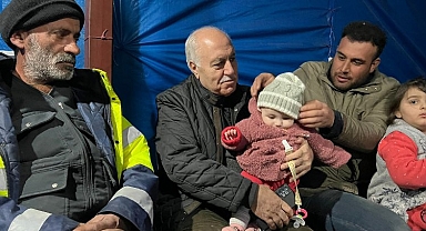 Mardin Yeşilli Belediyesi deprem bölgesinde hizmette