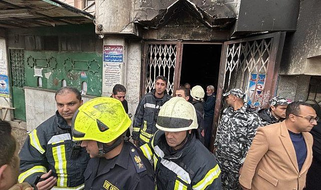 Mısır'daki hastanede yangın faciası! 3 ölü, çok sayıda yaralı
