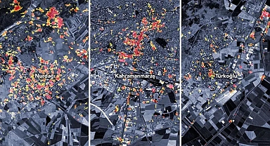 NASA depremlerin yarattığı hasarı uydu görüntüleriyle ortaya koydu