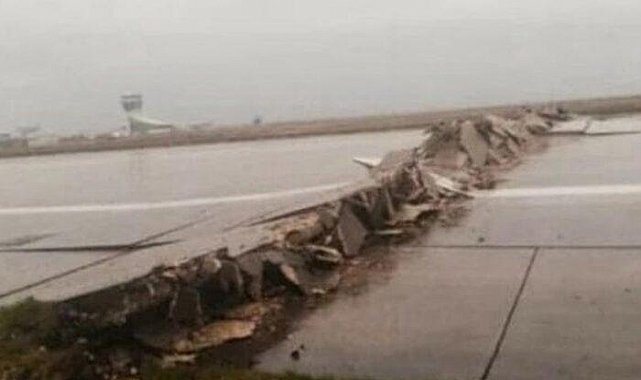 Pisti kullanılamaz hale gelmişti... Hatay Havalimanı'nda onarım çalışmaları başladı! İGA'dan açıklama geldi