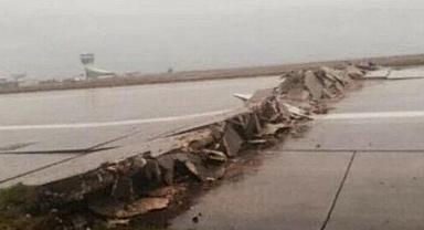 Pisti kullanılamaz hale gelmişti... Hatay Havalimanı'nda onarım çalışmaları başladı! İGA'dan açıklama geldi