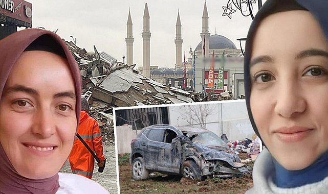 Raziye ve Gülşen öğretmenin kahreden ölümü! Depremden kaçtı, yıkılan minarenin altında kaldı