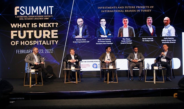 TURİZM VE GASTRONOMİ DÜNYASI, FSUMMIT ANTALYA'DA BULUŞUYOR