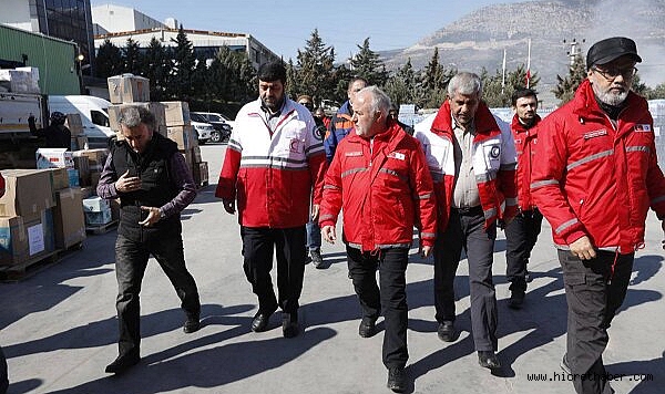 Türk Kızılayı: İran’ın desteklerini asla unutmayacağız