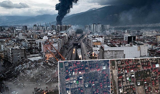 Türkiye depremi dünyada manşet! CNN International uydu görüntüsünü yayınladı... NYT: Yüzyılın en ölümcül afetlerinden biri